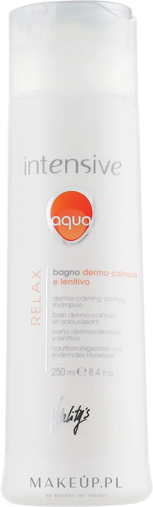 Мягкий успокаивающий шампунь Vitality's Intensive Aqua Relax Dermo-Calming Shampoo, 1000 мл
