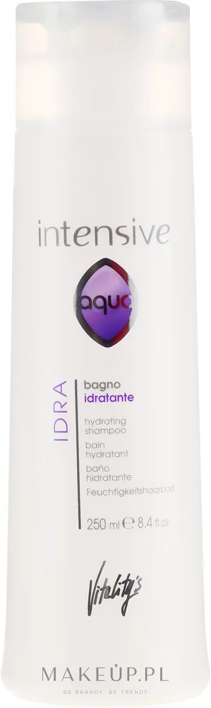 Увлажняющий шампунь для волос Vitality's Intensive Aqua Hydrating Shampoo, 1000 мл
