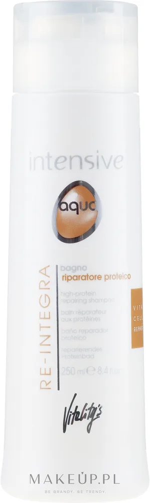 Восстанавливающий протеиновый шампунь Vitality's Intensive Aqua Re-Integra High-Protein Shampoo, 250 мл