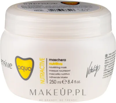 Маска для волос Vitality's Aqua Nourishing питательная, для сухих, с серицином и протеинами шёлка, с маслом сафлора, 250 мл
