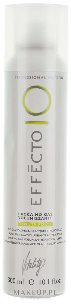 Vitality's Effecto Lacca No Gas Volumizzante лак для волос без газа сильной фиксации для объёма 300 мл