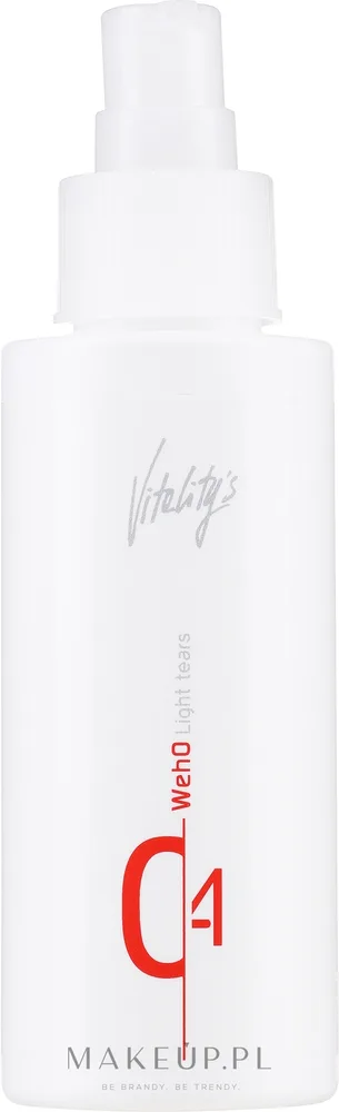Vitality's We-Ho Light Tears флюид для волос термозащитный придающий блеск несмываемый 100 мл