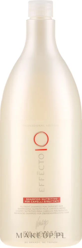 Питательный шампунь для повреждённых волос Vitality's Effecto Nutrient Shampoo For Damaged Hair, 1500 мл