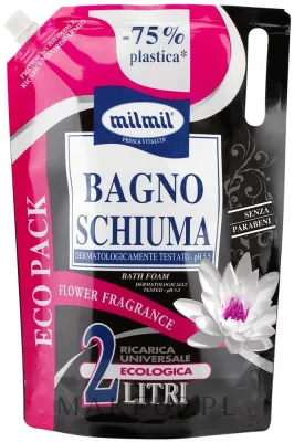 Mil Mil Body Care пена для ванны цветочная с цветочным ароматом густая пена для ванны семейный формат большой объём 2000 мл