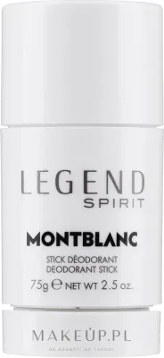 Дезодорант-стик без спирта Montblanc Legend Spirit