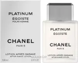 Chanel Egoiste Platinum лосьон после бритья, мужское успокаивающее средство с древесно-цитрусовым ароматом, 100 мл — фото 2