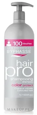 Шампунь для окрашенных волос Byphasse Hair Pro Shampoo Color Protect с UV-фильтром, 750 мл