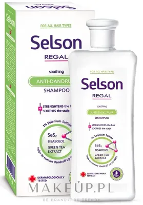 Увлажняющий шампунь против перхоти Selson Regal с зелёным чаем и бисабололом, 200 мл