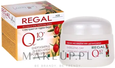 Крем для лица Regal Q10+ Energizing дневной против морщин с экстрактом годжи SPF 20 50 мл