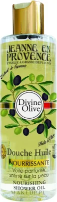 Jeanne en Provence Divine Olive масло для душа питательное с оливковым маслом смягчающее средство для сухой кожи тела 250 мл