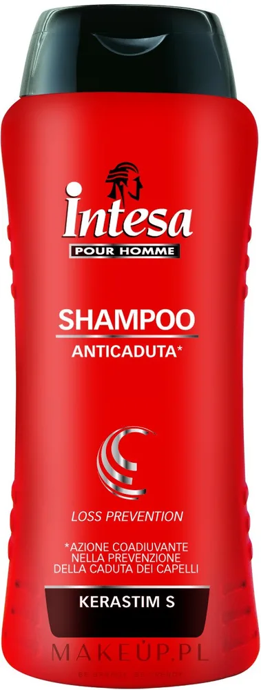 Шампунь стимулирующий рост волос для мужчин Intesa Classic Black Loss Prevention с минералами, 300 мл