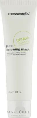 Очищающая глиняная маска для жирной и комбинированной кожи Mesoestetic Pure Renewing Mask, 500 мл