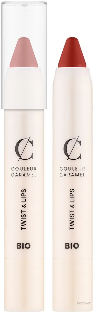 Помада-карандаш для губ Couleur Caramel Twist & Lips, оттенок 401 - Kakao