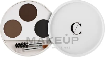Набор для оформления бровей Couleur Caramel с кистью и щёточкой