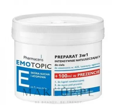 Интенсивно питающее средство 3 в 1 для тела Pharmaceris E Emotopic Lipid-Replenishing Formula 3in1, 500 мл