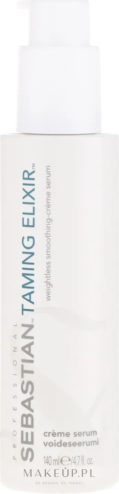 Защитный крем для волос, укладываемых с термоприборами Sebastian Professional Taming Elixir Hair Smoothing Serum, 500 мл