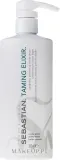 Защитный крем для волос, укладываемых с термоприборами Sebastian Professional Taming Elixir Hair Smoothing Serum, 500 мл — фото 3