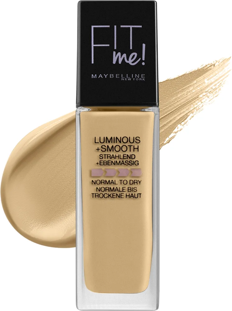 Maybelline New York Podkład rozświetlający w kremie - Тональная основа Maybelline Fit Me Luminous Smooth сияющая SPF 18, 30 мл, оттенок 220 - Natural Beige