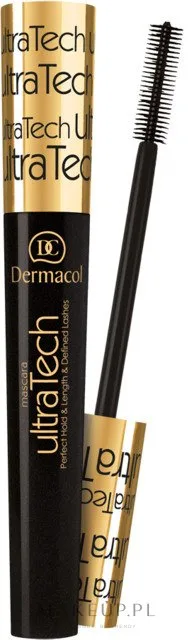 Dermacol Ultra Tech Mascara тушь для ресниц удлиняющая разделяющая чёрная Black 10 мл