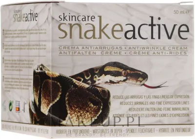 Крем для лица Diet Esthetic Snakeactive против морщин со змеиным ядом день и ночь 50 мл