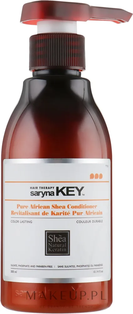 Кондиционер для волос Saryna Key Pure African Shea Color Lasting с маслом ши и экстрактом яблока