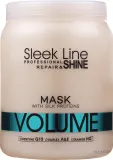 Маска для волос Stapiz Sleek Line Volume для объёма, для тонких и слабых, с протеинами шёлка и керамидами, 1000 мл — фото 2