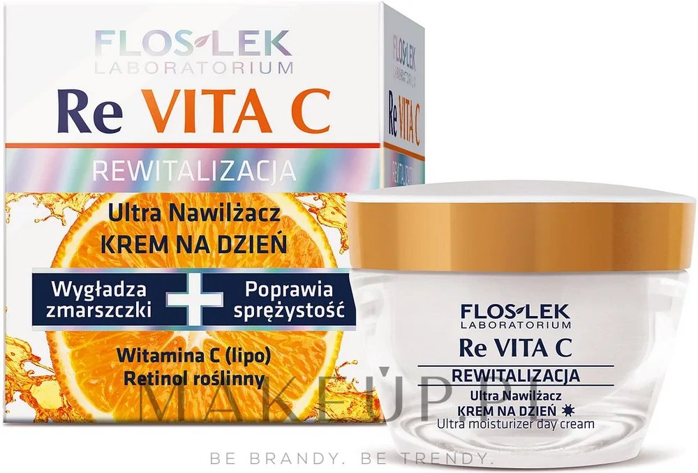 Дневной крем для лица Floslek Re VITA C с витамином C для зрелой кожи 40+ 50 мл