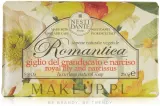 Натуральное туалетное мыло Nesti Dante Romantica с лилией и нарциссом, 250 г — фото 1