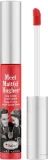 Жидкая помада для губ theBalm Meet Matt(e) Hughes матовая, оттенок Honest (Warm Coral) — фото 1