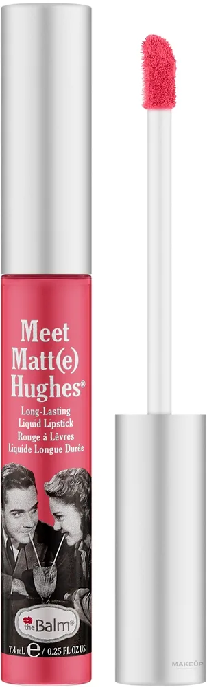 Жидкая помада для губ theBalm Meet Matt(e) Hughes матовая, оттенок Briljant