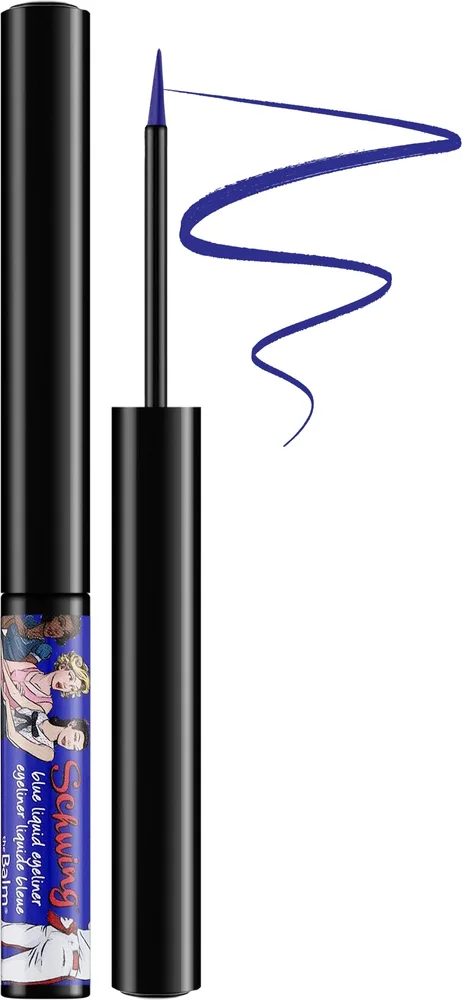 Подводка для глаз theBalm Schwing Liquid Eyeliner, оттенок Sapphire Blue