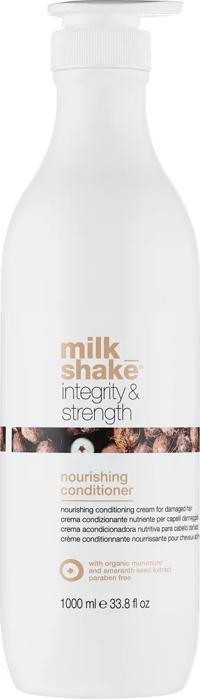 Milk_shake Milk Shake Integrity Nourishing Conditioner - Питательный кондиционер для волос Milk Shake Integrity Nourishing Conditioner с маслом мурумуру и кератином, 1000 мл
