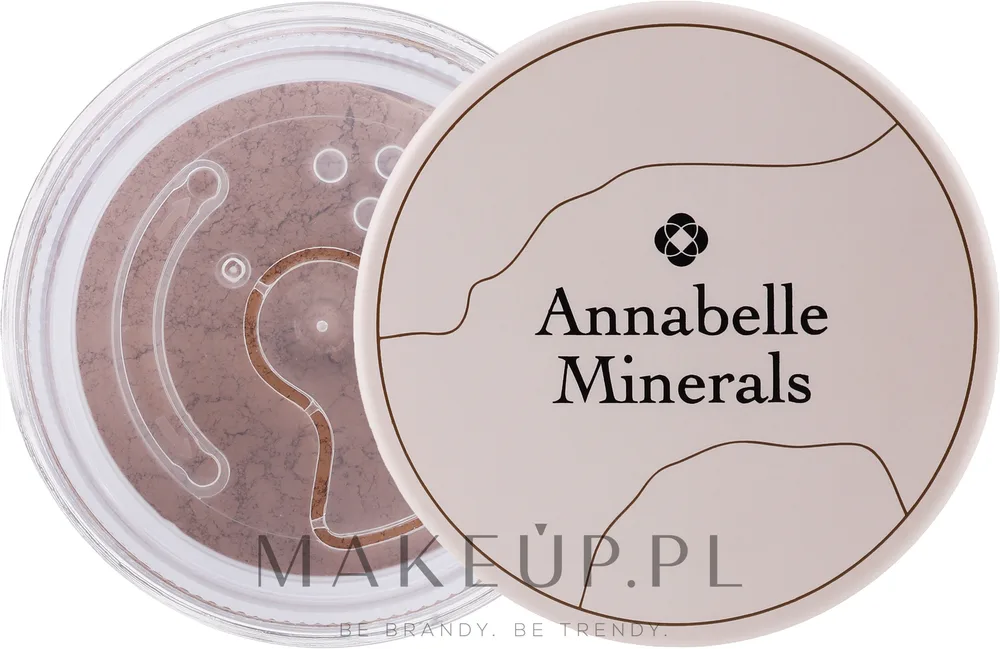 Минеральная тональная основа Annabelle Minerals Radiant Foundation с эффектом сияния, для лёгкого покрытия, 10 г, оттенок Golden Medium