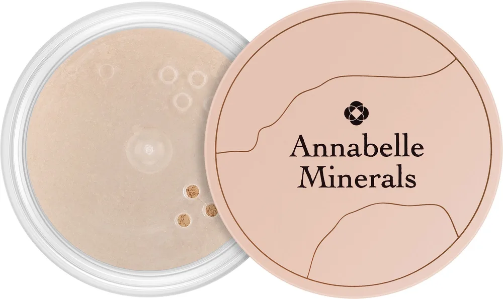 Минеральная матирующая пудра-основа Annabelle Minerals Powder, 10 г, оттенок Natural Cream