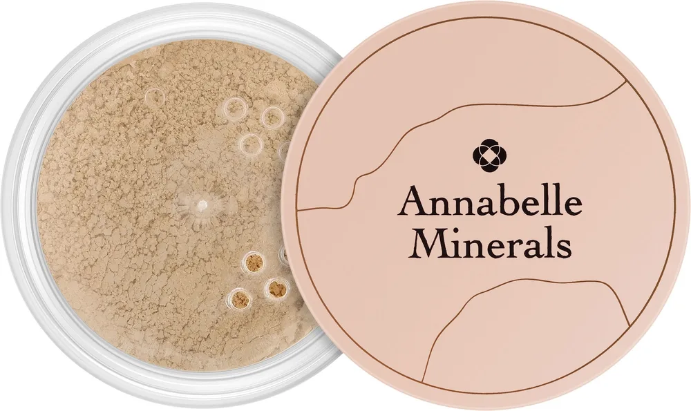 Минеральная матирующая пудра-основа Annabelle Minerals Powder, 10 г, оттенок Golden Cream