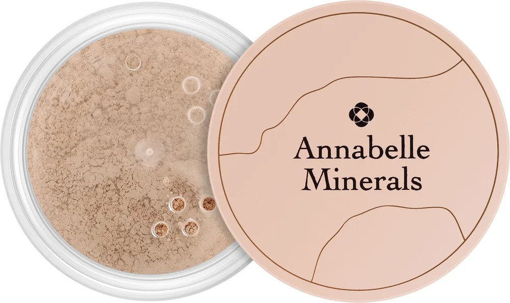 Минеральная матирующая пудра-основа Annabelle Minerals Powder mini, 4 г, оттенок Natural Fair
