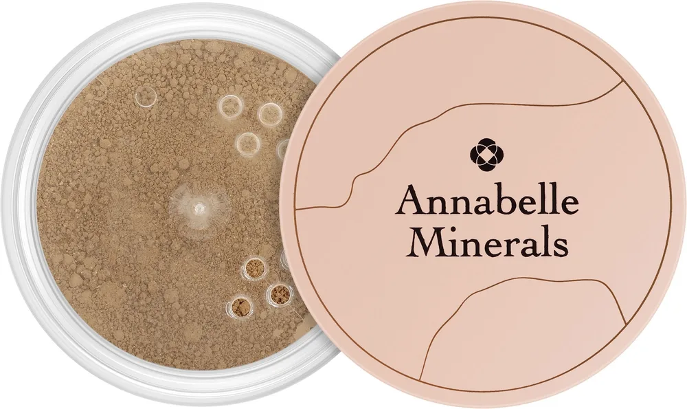 Минеральная матирующая пудра-основа Annabelle Minerals Powder mini, 4 г, оттенок Golden Light