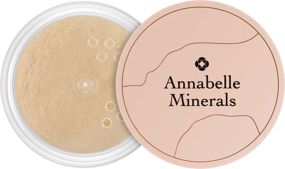Минеральная матирующая пудра-основа Annabelle Minerals Powder mini, 4 г, оттенок Sunny Fairest