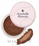 Минеральная матирующая пудра-основа Annabelle Minerals Powder mini, 4 г, оттенок Natural Deep — фото 1