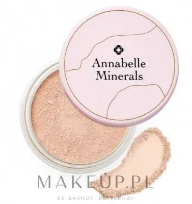 Минеральная кроющая пудра-основа Annabelle Minerals Coverage Foundation SPF 30, 10 г, оттенок Pure Cream