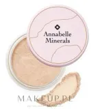 Минеральная тональная основа Annabelle Minerals Coverage Foundation рассыпчатая, кроющая, миниформат, 4 г, оттенок Pure Fairest — фото 1
