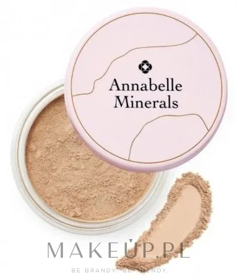 Минеральная тональная основа Annabelle Minerals Coverage Foundation рассыпчатая, кроющая, миниформат, 4 г, оттенок Pure Light