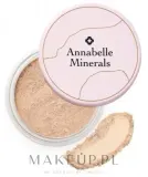 Минеральная тональная основа Annabelle Minerals Coverage Foundation рассыпчатая, кроющая, миниформат, 4 г, оттенок Sunny Sand — фото 1