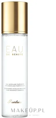 Освежающая мицеллярная вода Guerlain Eau de Beauté с чёрным тмином и гиалуронатом, снятие макияжа, 200 мл