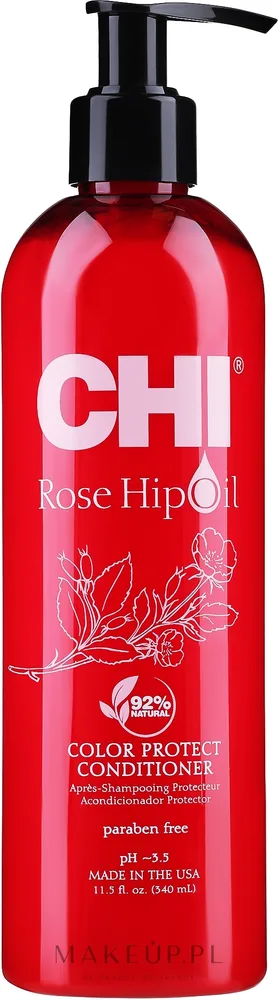 Кондиционер для волос CHI Rose Hip Oil Protecting Conditioner с маслом шиповника и кератином