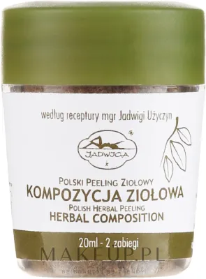 Польский травяной пилинг Jadwiga Herbal Composition Peeling для профессионального использования