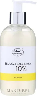 Очищающий гель для лица с 10% AHA-кислот Jadwiga Seria AHA, 250 мл