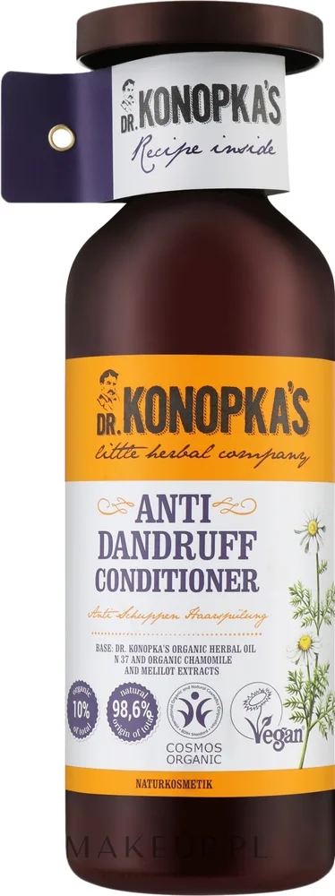 Кондиционер для волос Dr Konopka's Anti-Dandruff Conditioner с ромашкой и донником, 500 мл