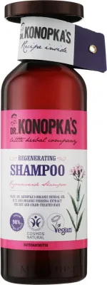 Dr Konopka's Dr Konopka's Regenerating Shampoo - Регенерирующий шампунь Dr. Konopka's Regenerating с вербеной лимонной для сухих и окрашенных волос, 500 мл