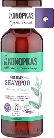 Dr Konopka's Dr Konopka's Volume Shampoo - Шампунь Dr. Konopka's Volume для увеличения объёма волос с шалфеем и женьшенем, 500 мл